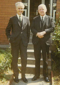 Vernon Higham and Dr Martyn Lloyd-Jones